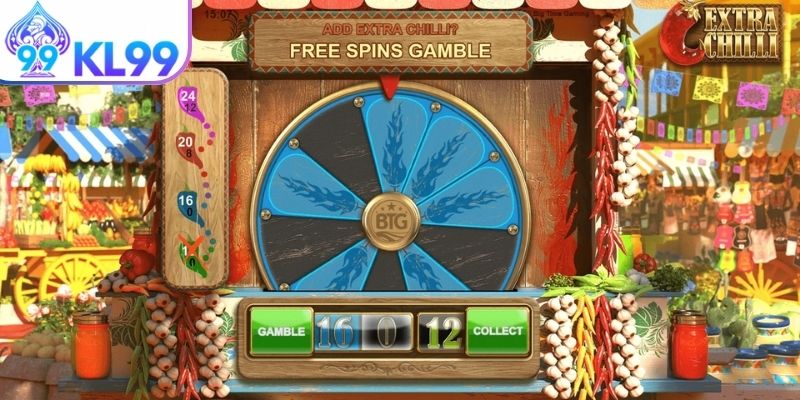 Cửa cược được bet thủ lựa chọn trong Extra Chilli tại KL99